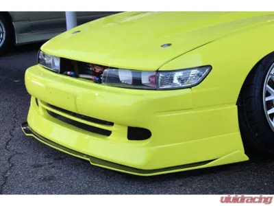 326 Power FRP D-Lux Front Bumper Nissan S13 1990-1994 - 326-FB-FRP-S13