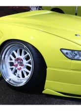 326 Power FRP Gachabari Mild Front Over Fenders 5-10mm Wide Nissan S13 1990-1994                                     - 326-FFGBM-FRP-S13 - Image 2