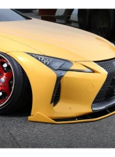 326 Power FRP 3D Star Front Under Spoiler Lexus LC 50 2018+                                     - 326-FH-FR-LC500 - Image 3