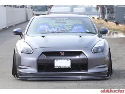 326 Power FRP Front Under Spoiler Nissan GT-R 2009-2010 - 326-FS-FRP-R35