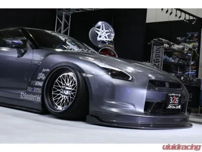 326 Power FRP Front Under Spoiler Nissan GT-R 2009-2010 - 326-FS-FRP-R35