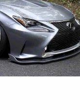 326 Power FRP 3D Star Front Under Spoiler Lexus RC 2015-2017                                     - 326-FS-FRP-RC350 - Image 3