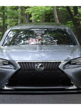 326 Power FRP 3D Star Front Under Spoiler Lexus RC 2015-2017                                     - 326-FS-FRP-RC350 - Image 2
