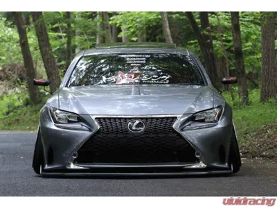 326 Power FRP 3D Star Front Under Spoiler Lexus RC 2015-2017 - 326-FS-FRP-RC350