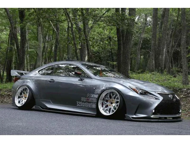 LEXUS RC350 F SPORTS 326POWER 車高調 326 Power 3P Aero Set (FRP) for RC350 F-Sport (GSE10) 2015