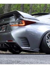 326 Power FRP Rear Under Spoiler 3Pieces Lexus RC 2015-2017                                     - 326-RS-FRP-RC350 - Image 2