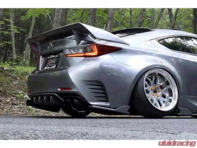 326 Power FRP Rear Under Spoiler 3Pieces Lexus RC 2015-2017 - 326-RS-FRP-RC350