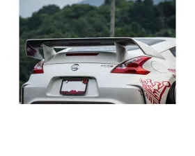 326 Power FRP Manriki Rear Wing w/ Crown Logo Nissan 370Z 2009-2020