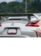 326 Power FRP Manriki Rear Wing w/ Crown Logo Nissan 370Z 2009-2020                                     - 326-RW-FR-Z34 - Image 3