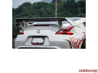 326 Power FRP Manriki Rear Wing w/ Crown Logo Nissan 370Z 2009-2020 - 326-RW-FR-Z34