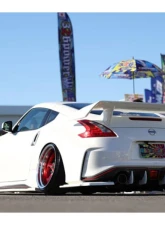326 Power FRP Manriki Rear Wing w/ Crown Logo Nissan 370Z 2009-2020                                     - 326-RW-FR-Z34 - Image 3