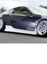 326 Power FRP 3D Star Type3 Side Spoiler Toyota GT86 2013-2016                                     - 326-SS3D3-FRP-ZN6Z - Image 2
