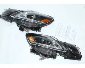 78 Works Black L-Line Ver.2 Headlight Lexus GS350 | GS430 | GS450 | GS460 2005-2009