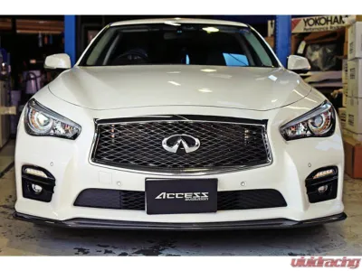 Access Evolution CFRP Front Lip Spoiler Infiniti Q50 2014-2017 - ACE-FH-CFRP-V37