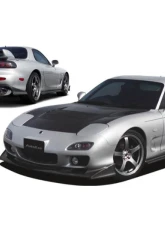 Auto Exe CFRP FD-02S Side Splitter Mazda RX-7 1991-2003                                     - AXE-MFZ2300 - Image 2