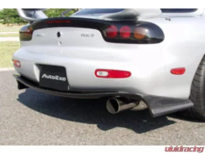 Auto Exe CFRP FD-02S Rear Splitter Mazda RX-7 1991-2003 - AXE-MFZ2400