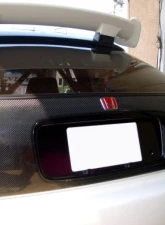 Backyard Special CFRP Rear Gate, Carbon, Twill Weaves Honda Civic 1996-2000                                     - BYS-RGT-CF-EK9 - Image 2