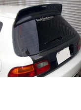 Backyard Special CFRP Rear Roof Spoiler Honda Civic 1992-1995                                     - BYS-RW-CFRP-EG - Image 3