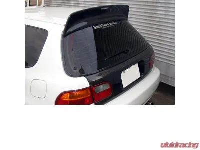 Backyard Special CFRP Rear Roof Spoiler Honda Civic 1992-1995 - BYS-RW-CFRP-EG