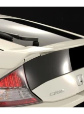 Backyard Special FRP Low Hip Spoiler Honda CR-Z 2010-2016                                     - BYS-RW-FRP-CRZ - Image 2