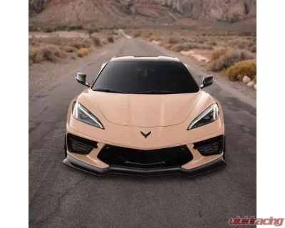 RSC ST Carbon Fiber Front Splitter C8 Corvette 2020-2024 - RSCVET3009