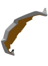 RSC ST Carbon Fiber Splitter Undertray C8 Corvette 2020-2024                                     - RSCVET3019 - Image 4
