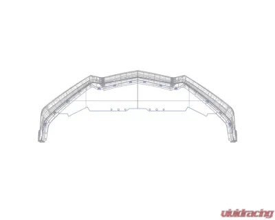 RSC ST Carbon Fiber Splitter Undertray C8 Corvette 2020-2024 - RSCVET3019