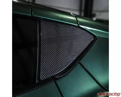 RSC Carbon Fiber B Pillar Covers C8 Corvette Coupe 2020-2024 - RSCVET3022