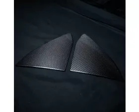 RSC Carbon Fiber B Pillar Covers C8 Corvette Coupe 2020-2024
