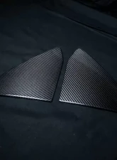 RSC Carbon Fiber B Pillar Covers C8 Corvette Coupe 2020-2024                                     - RSCVET3022 - Image 6