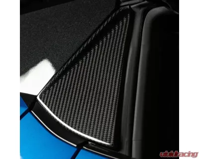 RSC Tuning Carbon Fiber B Pillar Covers for C8 Corvette Convertible 2020-2024 - RSCVET3023