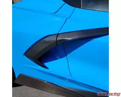 RSC 5VM Style Carbon Fiber Side Skirts C8 Corvette 2020-2024 - RSCVET3036