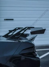 RSC Knighthawk Carbon Fiber Wing Chevrolet Corvette C8 2023                                     - RSCVET3041 - Image 8