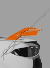 RSC Knighthawk Carbon Fiber Wing Chevrolet Corvette C8 2023                                     - RSCVET3041 - Image 11