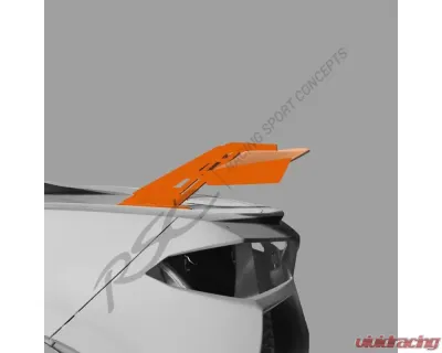 RSC Knighthawk Carbon Fiber Wing Chevrolet Corvette C8 2023 - RSCVET3041