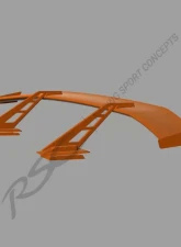 RSC Knighthawk Carbon Fiber Wing Chevrolet Corvette C8 2023                                     - RSCVET3041 - Image 12