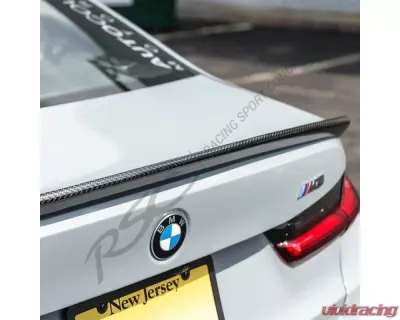 RSC Carbon Fiber Rear Spoiler BMW G80 M3 2021-2024 - RSCBMW3015-M3