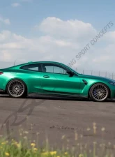 RSC Carbon Fiber Side Skirts BMW G82 M4 2021-2023                                     - RSCBMW3020-M4 - Image 2