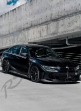 RSC Carbon Fiber Side Skirts BMW G80 M3 2021-2024                                     - RSCBMW3021-M3 - Image 4