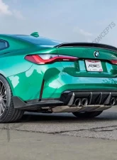 RSC Carbon Fiber Rear Diffuser Package - M Performance Style BMW G80 M3 2021-2024                                     - RSCBMW3023 - Image 5