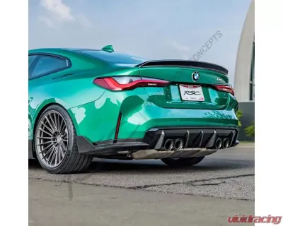 RSC Carbon Fiber Rear Diffuser Package - M Performance Style BMW G80 M3 2021-2024 - RSCBMW3023