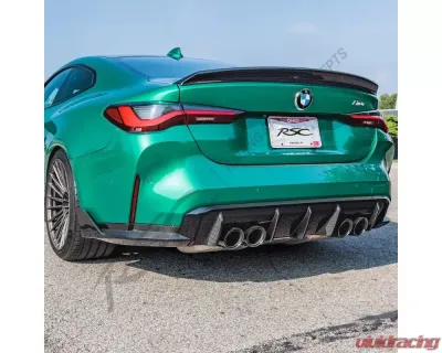 RSC Carbon Fiber Rear Diffuser Package - M Performance Style BMW G80 M3 2021-2024 - RSCBMW3023
