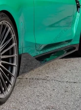 RSC Carbon Fiber Side Skirts - M Performance Style BMW G82 M4 2021-2023                                     - RSCBMW3030 - Image 4