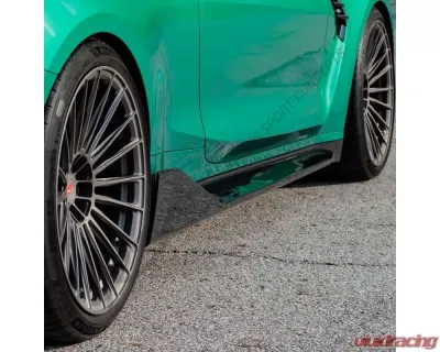 RSC Carbon Fiber Side Skirts - M Performance Style BMW G82 M4 2021-2023 - RSCBMW3030