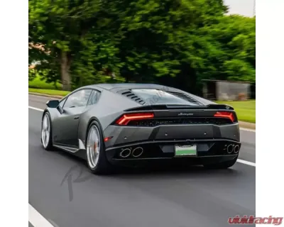 RSC 3 Pieces Carbon Fiber Ducktail Rear Spoiler Lamborghini Huracan LP610-4 | LP580-2 2015-2019 - RSCLAM5000F