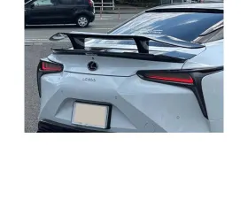 Carbon Addict DCF Rear Wing, Low Lexus LC500 2017