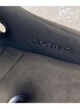 Car Make Corn's Black Fabric Black Stitch Universal 1 Seat Bucket Seat                                     - CMC-BKST-BKBK - Image 3