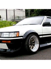 CBY FRP Front|Rear Over Fender Toyota SR5|GTS 1983-1987                                     - CBY-OVF-FRP-AE86T - Image 2