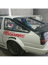 CBY FRP Rear Gate Spoiler w/Wing Toyota SR5/GTS 1983-1987                                     - CBY-RGTW-FR-AE86 - Image 3