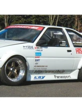 CBY FRP Side Skirt Toyota SR5/GTS 1983-1987                                     - CBY-SS-FRP-AE86T - Image 3
